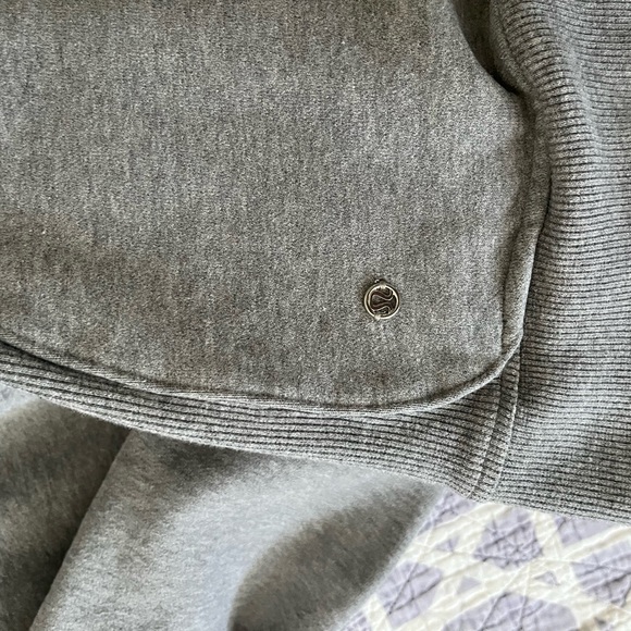 SOLD Lululemon gray zip up - Picture 2 of 4
